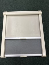 Caravan motorhome cassette blind with flynet Seitz 54.5 W X 64 D Cms