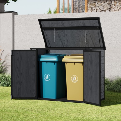 Plastic garden storage box - storage,