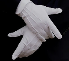 White Gloves Pure Cotton