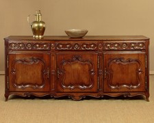 Antique Unusually Long French Oak Sideboard c.1780