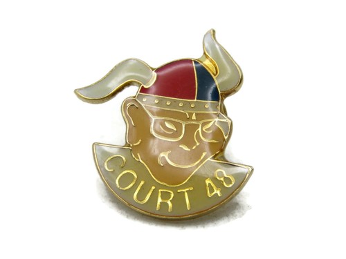 Vintage court lapel pin - vintage,