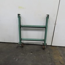 30" Wide H Stand Gravity Roller Conveyor Legs Adj Height Incline W/ Castors