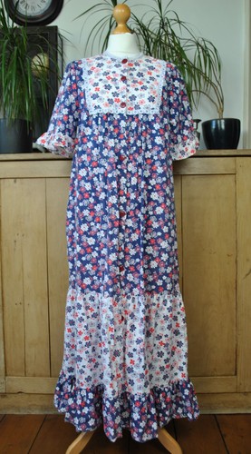 Vintage 1970s boho floral - vintage,