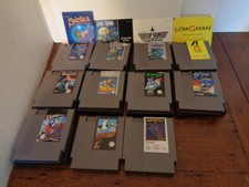 11 x Nintendo nes  games