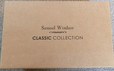 SAMUEL WINDSOR SIZE 8 CHICHESTER OXBLOOD SHOES (NEW + BOX)