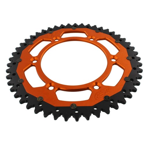 Dual crown teeth - crown, orange