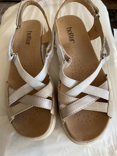 Hotter lucy leather sandals - hotter,