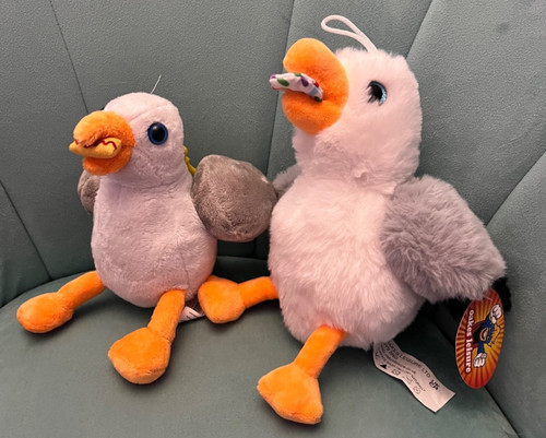 Steven the seagull plush soft - plush,