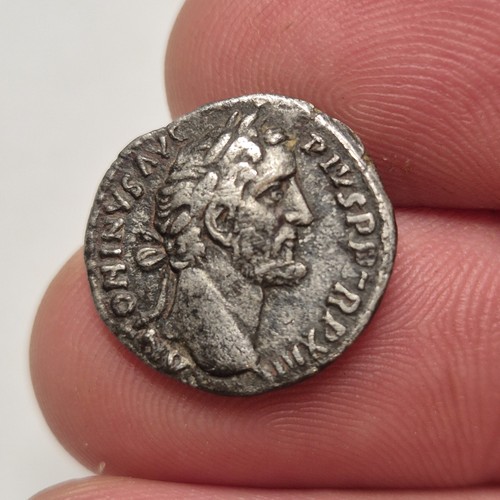 Genuine roman coin antoninus - coin-,