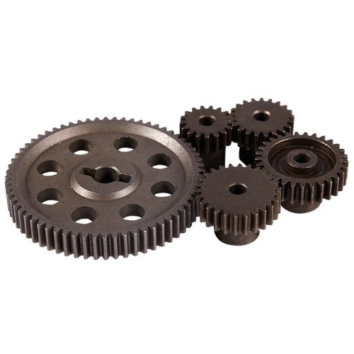 Hardened steel spur gear - steel, 64t