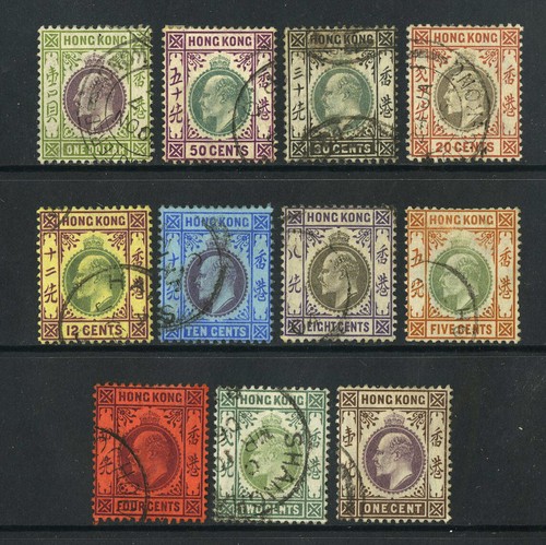 M12273 hong kong - 1903, sg62/72