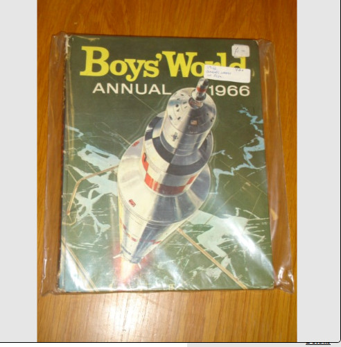 Boys world british annual - british, 1966