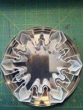 Metal White Snowflake Cookie Cutter Se Of 2