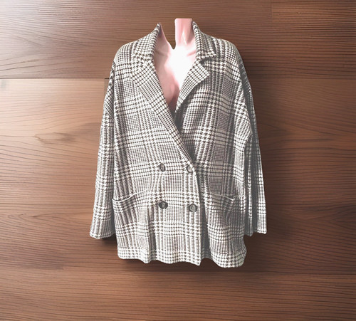 Zara brown mix wool blend - brown,