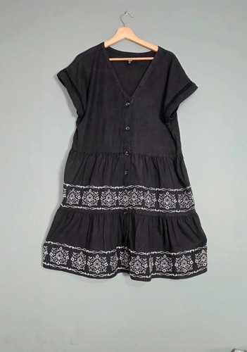 Next black linen blend - black,