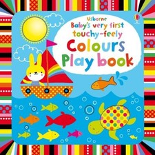 Usborne baby's very first touchy-feely colours play book - FREE Shipping