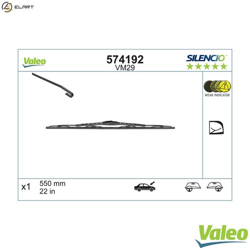 Wiper blade 574192 for - wiper,