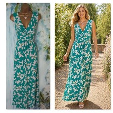 New Bonmarche Aqua Teal Floral