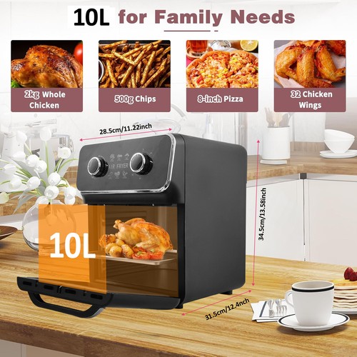 10l large air fryer oil - 10l,