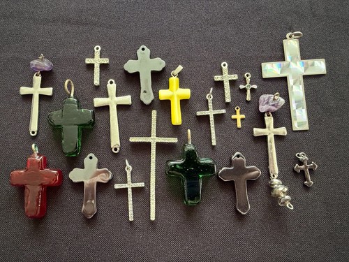 Job lot cross - job, crucifix