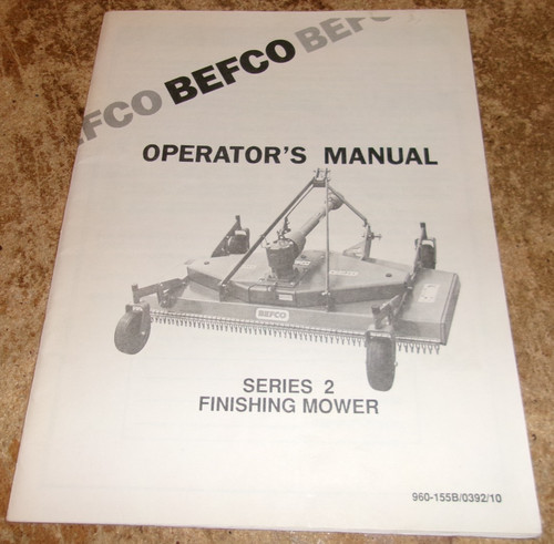 1992 befco series finishing - series,