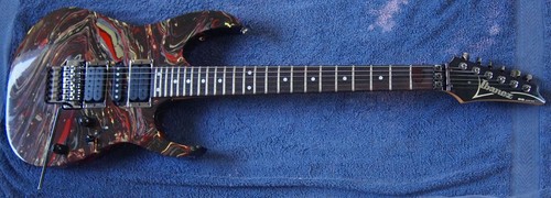 Ibanez super strat swirl - ibanez,