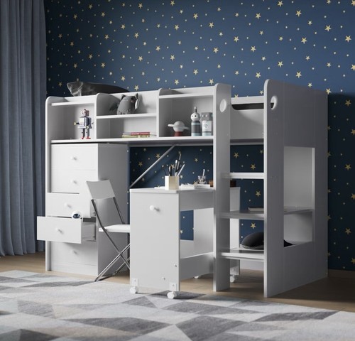 Kids single high - sleeper, bed