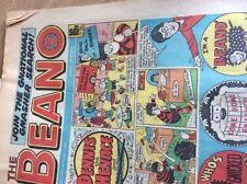 rare comic the beano no 2281 april 5th 1986 box e and l