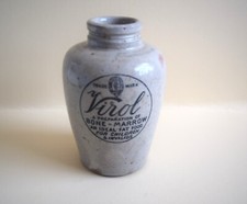 Antique VIROL pot, stoneware