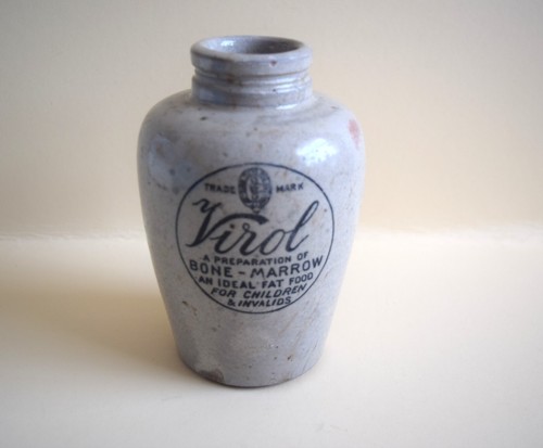 Antique virol pot stoneware - antique,