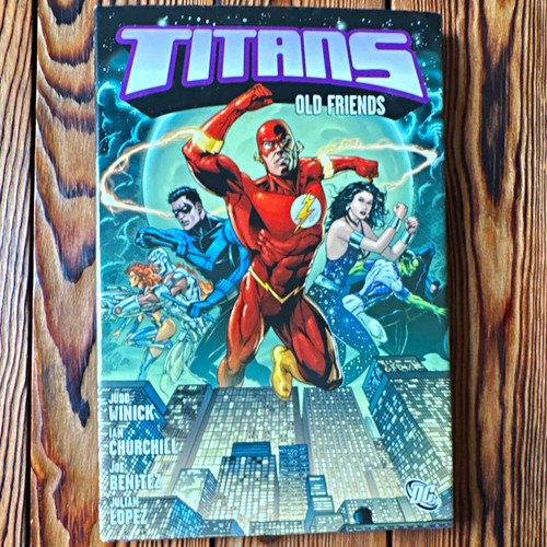 Comics titans old friends - dc,