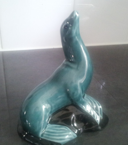 Poole pottery blue seal