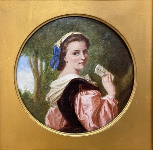Antique victorian oil - antique,