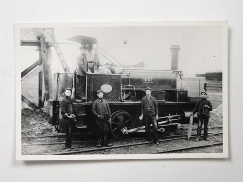 Steam locomotive ince hunslet - steam,