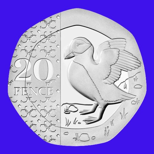 20p coin king - coin.,