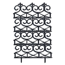 Victorian style garden fence - style,