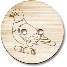 'Carrier Pigeon' Wooden