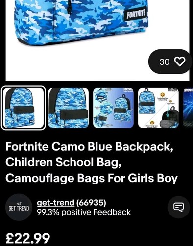 New gaming fortnite camo - gaming, blue