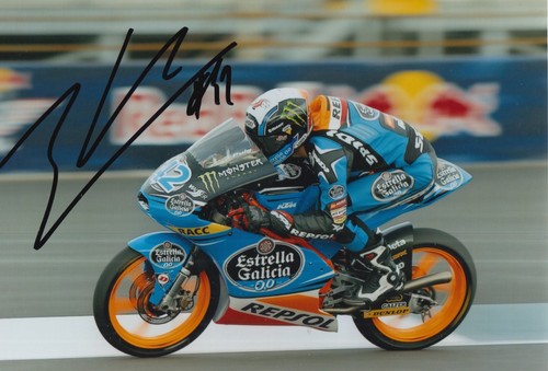 Alex rins hand signed 7x5 - hand,