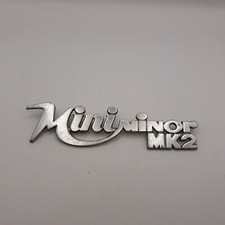 Mini Minor MK2 Badge Metal