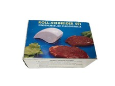 Vintage ROLLER CUTTER SET Meat