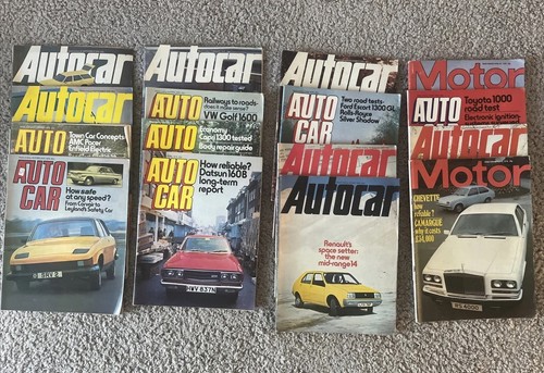 Autocar motor magazine - magazine, 1976