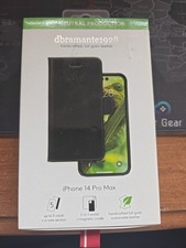 Dbramante1928  iPhone 14 Pro Max 2-in-1 Leather Wallet Black 99P No Reserve!!