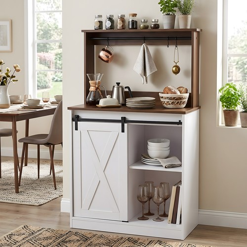 Sliding barn door sideboard - door,