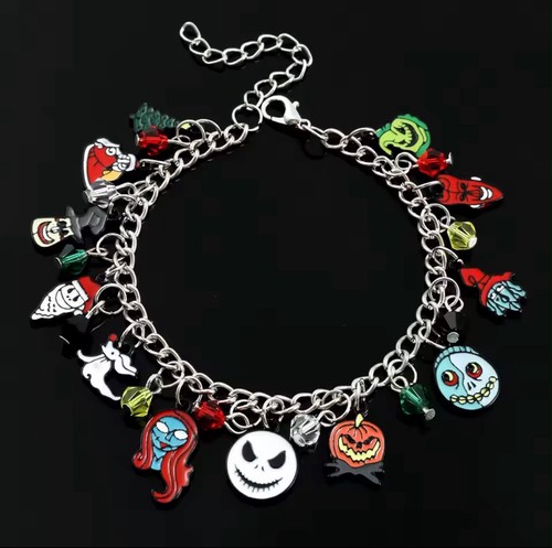 Halloween charm bracelet - charm,