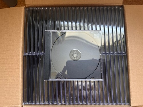 Jewel cases with black - cd,