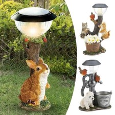 Solar garden animal statue - solar,