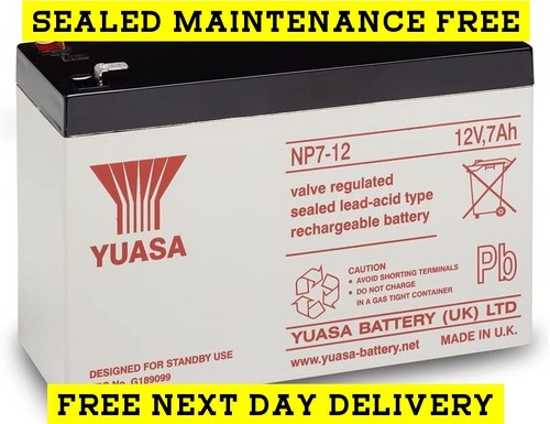 Volt 7ah burglar alarm - 7ah,