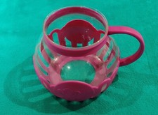 Ecolution Micro-Pop 3 Qt Microwave Popcorn Popper Glass Pink No Lid