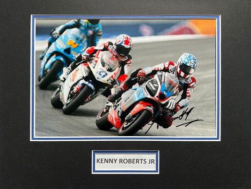 Kenny roberts hand signed - roberts,
